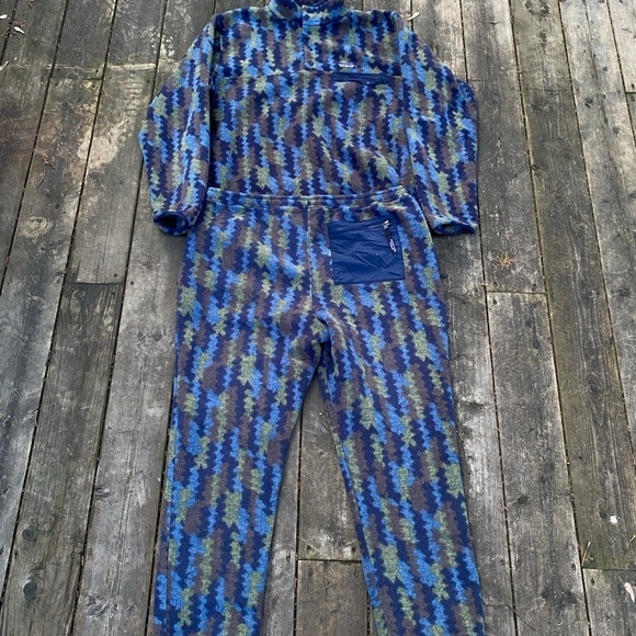 Patagonia Synchilla Track Suit XL Patterned - Picture 7 of 14